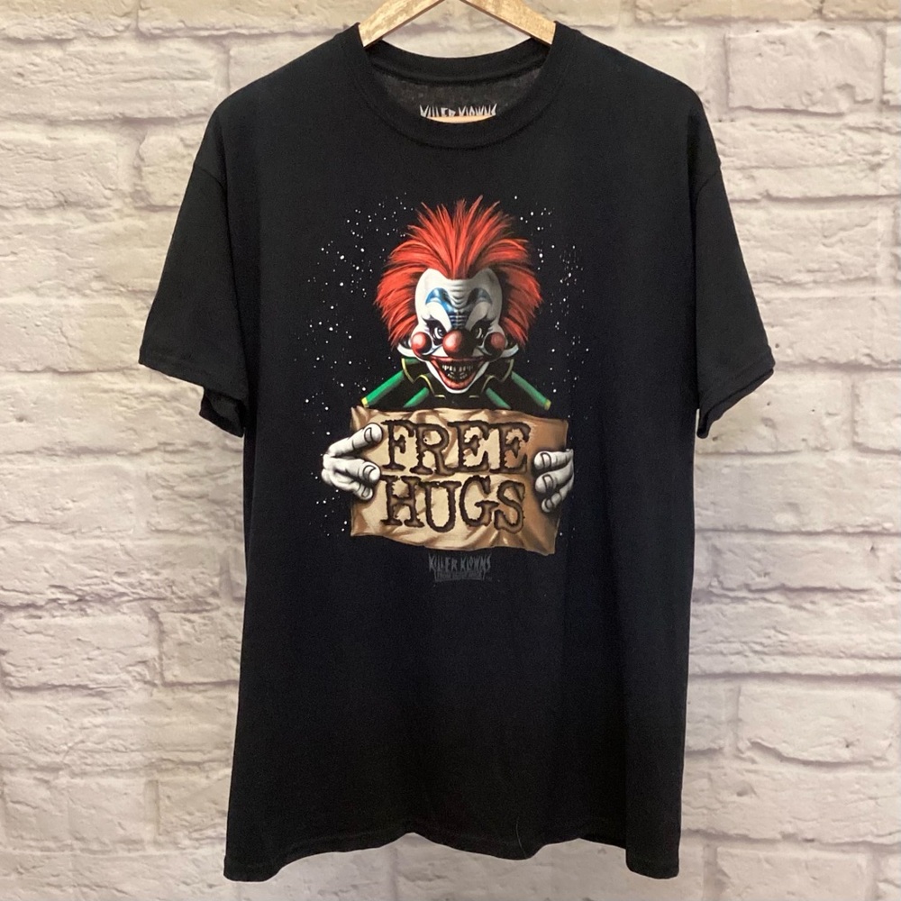 Killer Klowns From Outer Space L  Graphic T-Shirt Men’s / Unisex Black Tee